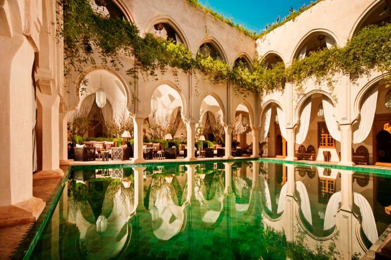 Almaha Marrakech Restaurant & Spa Marrakesh Eksteriør bilde